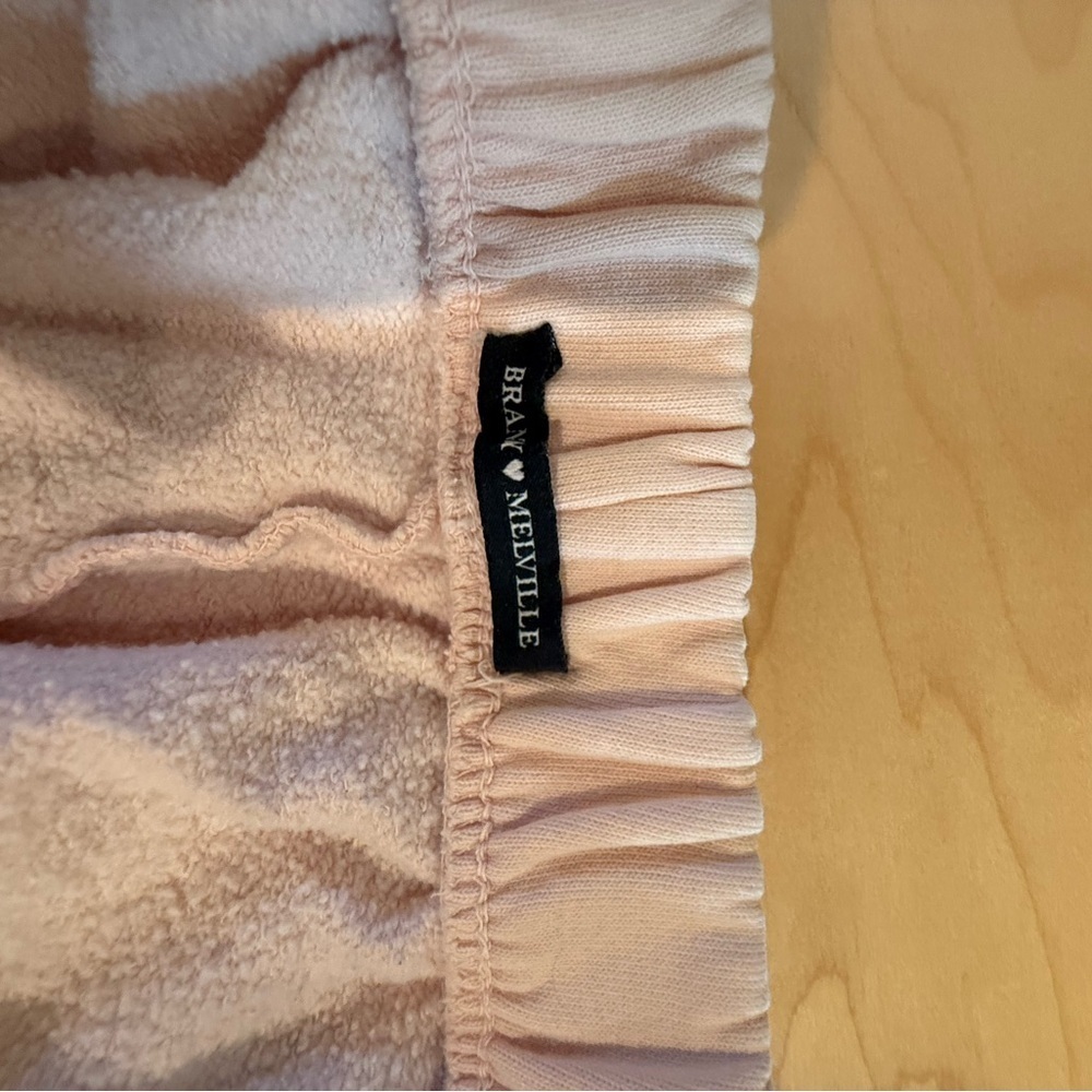 Brandy Melville Light Pink Sweatpants Cozy Joggers - Picture 4 of 6